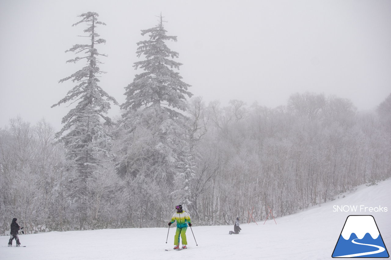 札幌国際スキー場｜待ちに待った天然雪がたっぷり！ふかふかの粉雪と戯れる、贅沢な2021-2022ウィンターシーズン『初滑り』☆